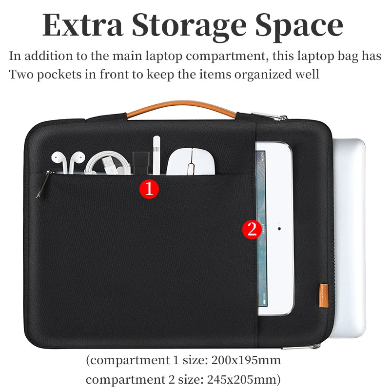 Laptop Sleeve Case – Protective Notebook Bag for 13 to 15 Inch Laptops