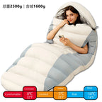 Stretchable Down Sleeping Bag – Ultralight Machine Washable for Camping
