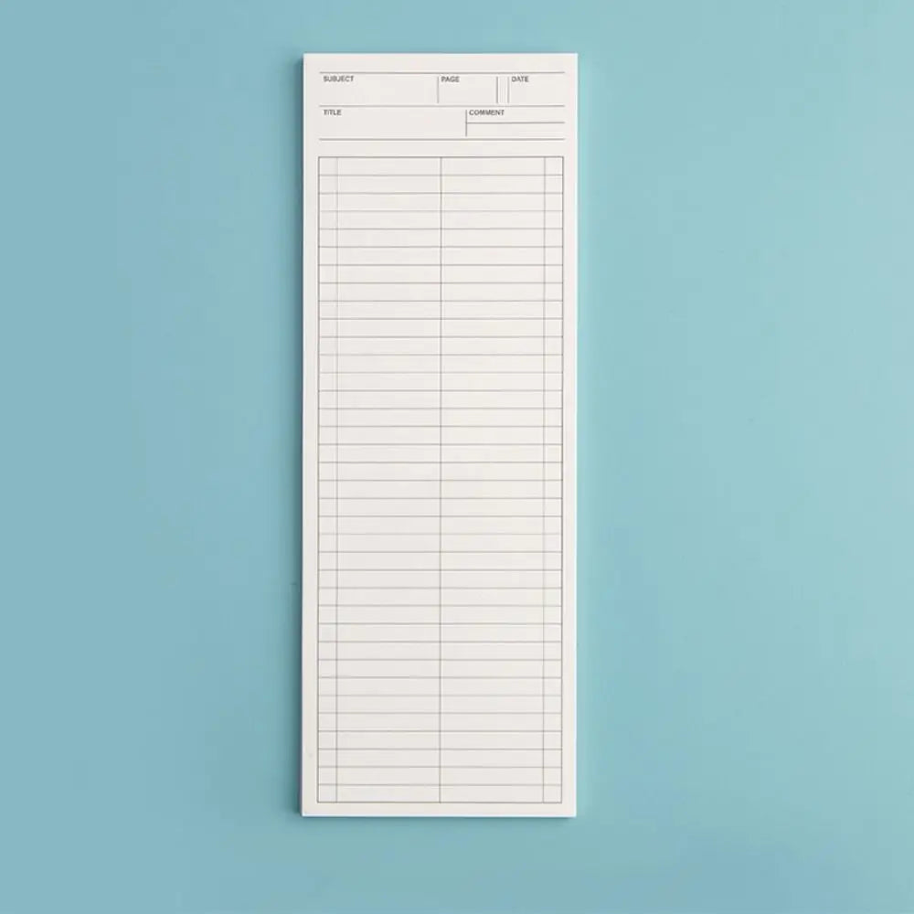 Non-Sticky Memo Notepad – 50 Sheets Stationery Note Paper for Office