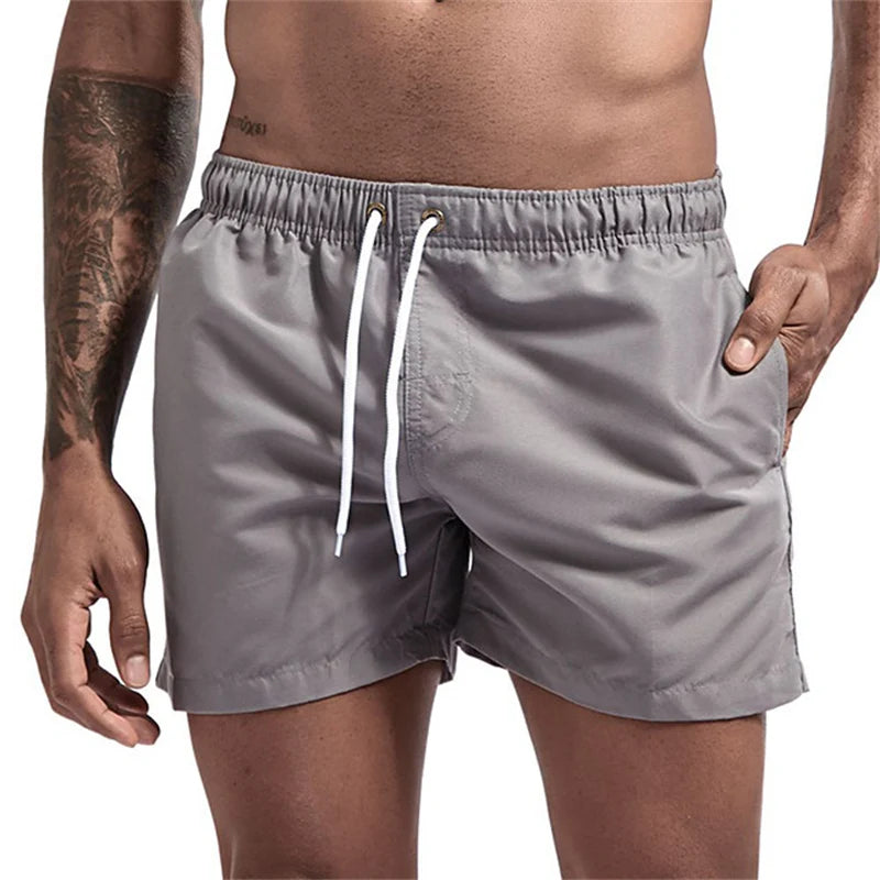 Mens Quick Dry Swim Trunks – Lightweight Beach Shorts for Summer Swimming