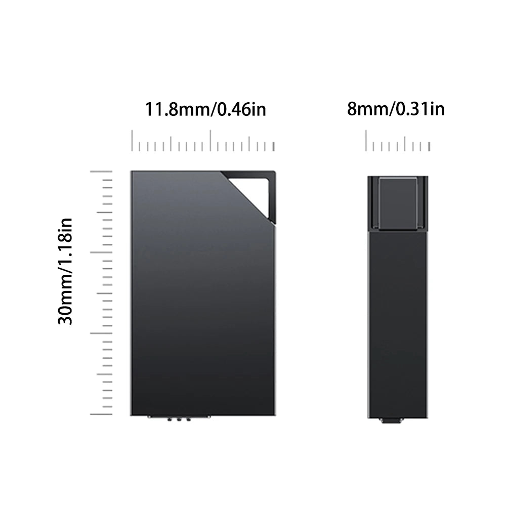 Digital Voice Recorder – Ultra-Thin Audio Dictaphone for Professional Meetings