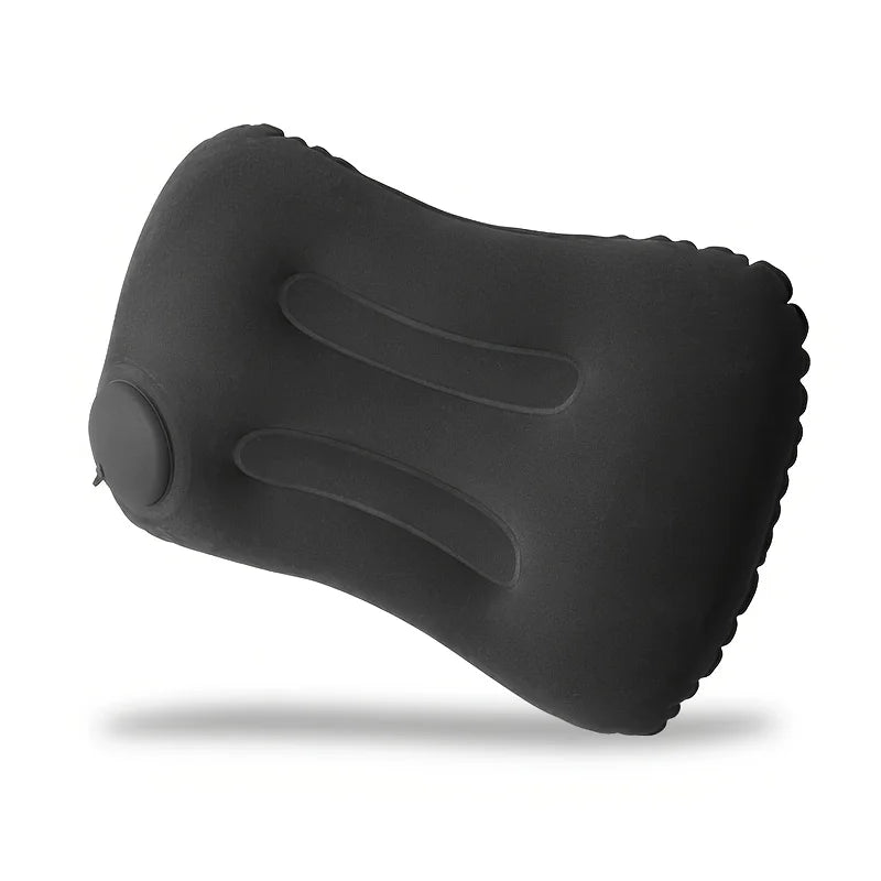 Portable Inflatable Travel Pillow – Ergonomic Neck and Waist Support for Flights