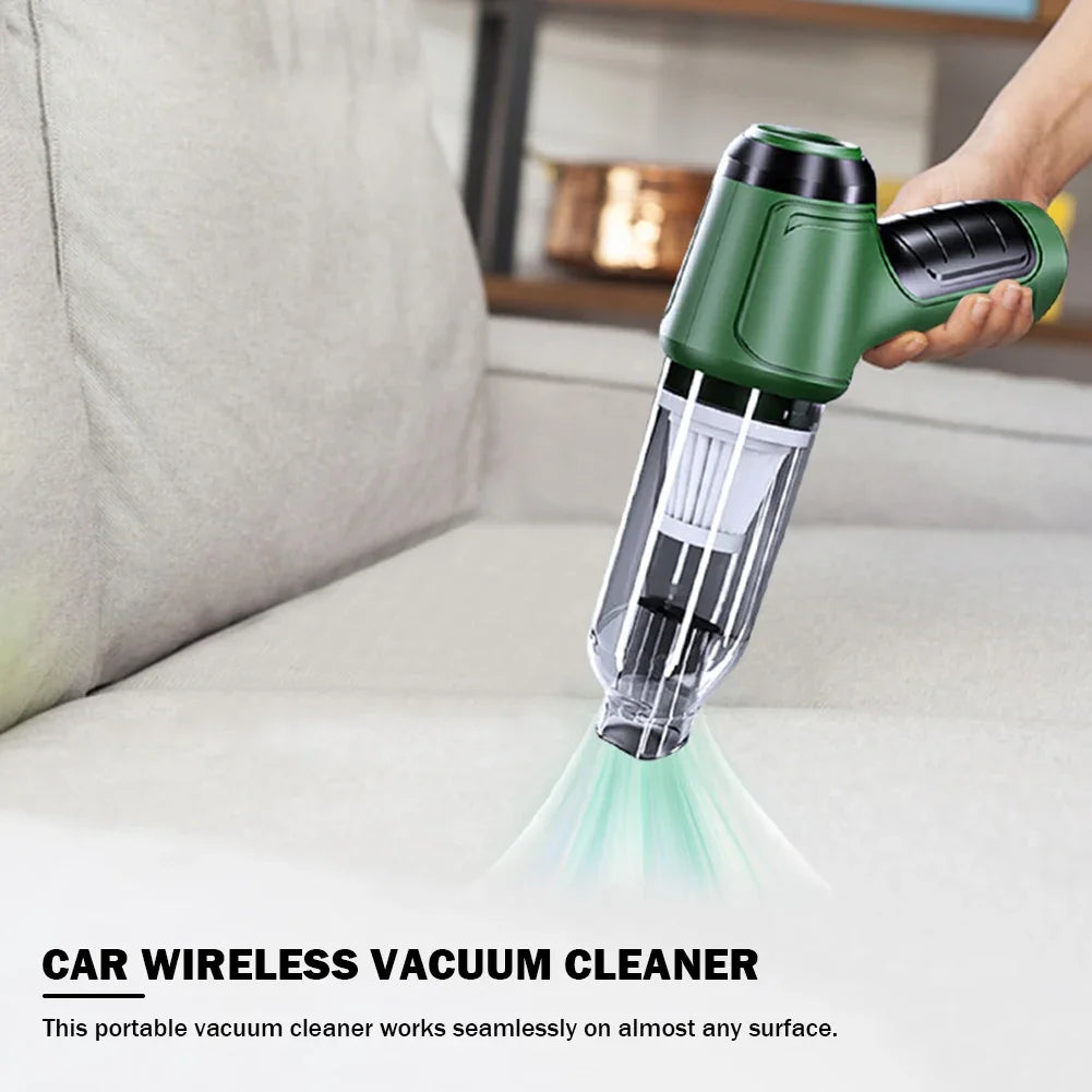 Portable Handheld Vacuum – Wireless Wet and Dry Cleaner for Car and Home