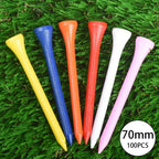 Mixed Color Wooden Golf Tees – Durable Training Accessories for Golfers