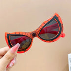 Cartoon Kids Sunglasses – UV400 Protective Eyewear for Summer Outdoor Fun