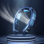 Portable Neck Fan – 6000mAh Wearable Air Conditioner for Outdoor Summer Cooling