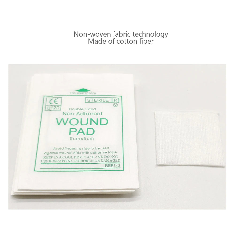 Sterile Non-woven Gauze Pads – Cotton Wound Care Supplies for First Aid