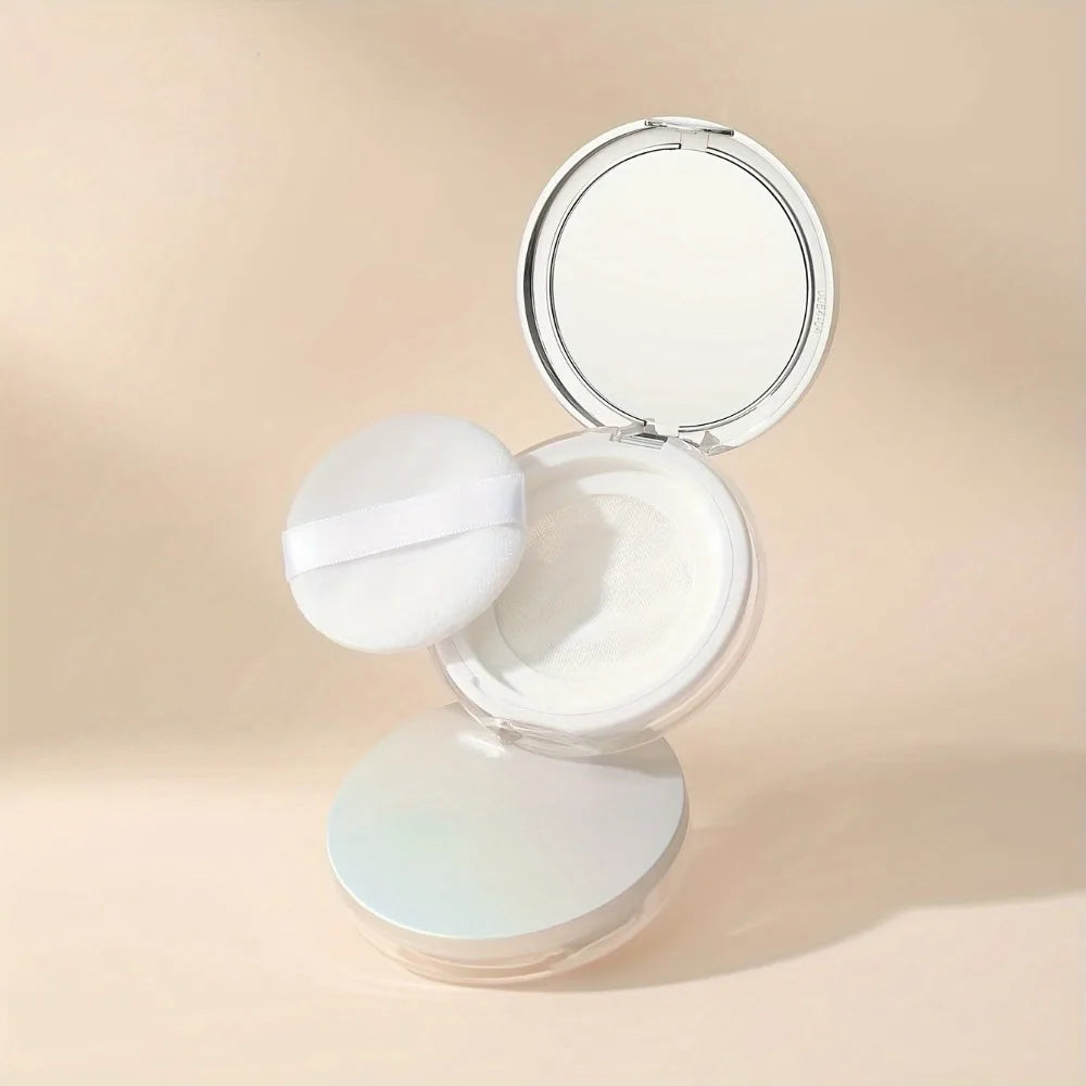 Leak Proof Loose Powder Case – Portable Travel Container for Makeup Touch Ups