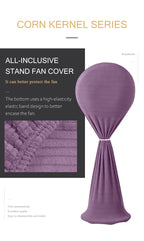 Jacquard Elastic Fan Cover – Full Coverage Dust Protector for Tower Fans