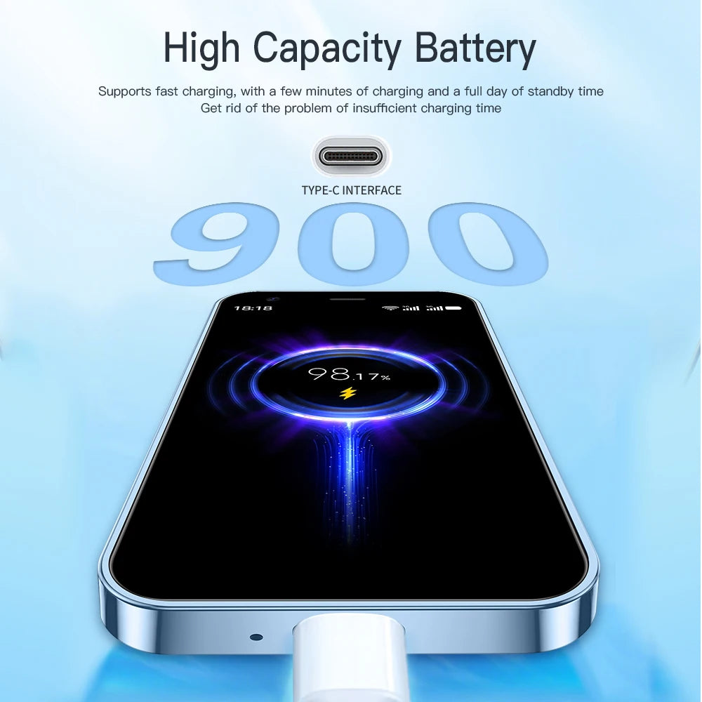 Mini Smartphone – 3.0 Inch Display with Facial Recognition for Android