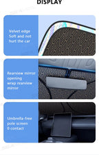 5-Layer Windshield Sun Shade – Foldable UV Protection for Sedan SUV MPV