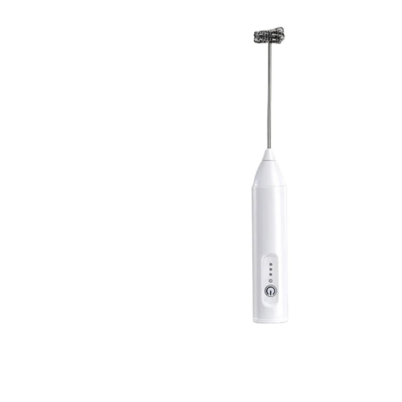 Electric Milk Frother – USB Rechargeable 3-Speed Whisk for Coffee and Foam