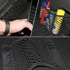 Car Trunk Storage Net – Elastic Mesh Organizer for Cargo and Safety