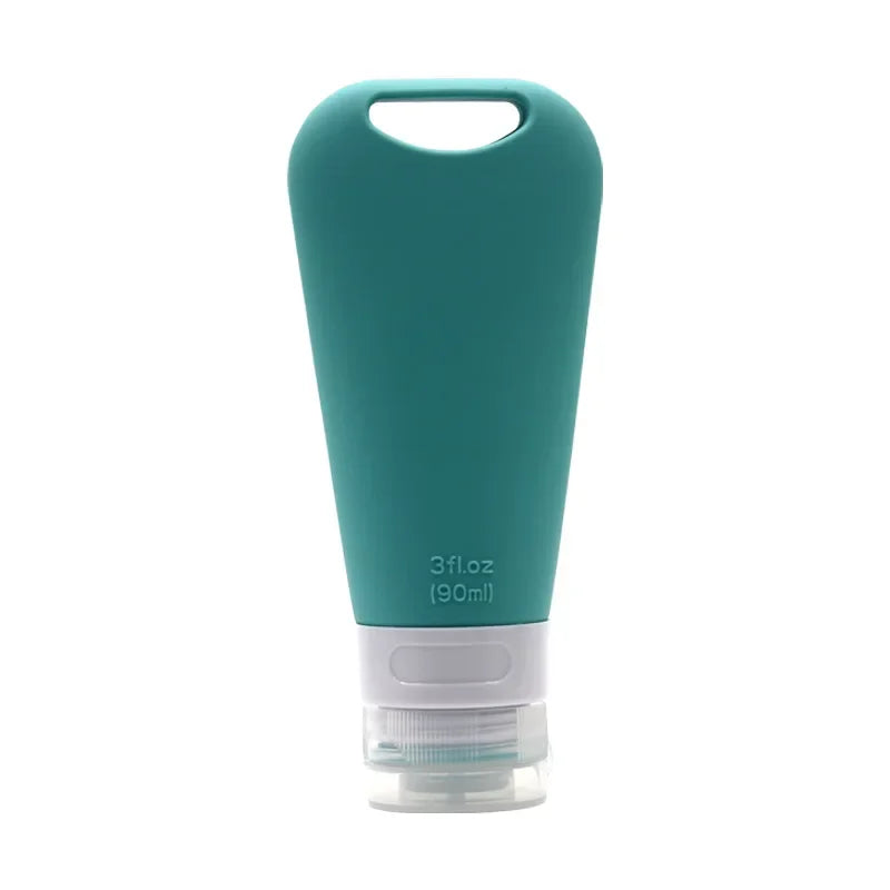 Silicone Travel Dispenser Bottles – Leakproof 90ml Containers for Toiletries