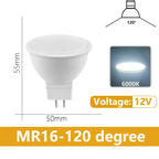 MR16 LED Spotlight Bulbs – Low Voltage GU5.3 Lighting for Home Kitchen