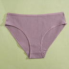Cotton Briefs – Soft Striped Low Rise Underwear for Women