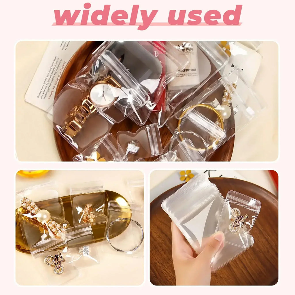 Transparent PVC Jewelry Pouches – Anti-Oxidation Bags for Storage