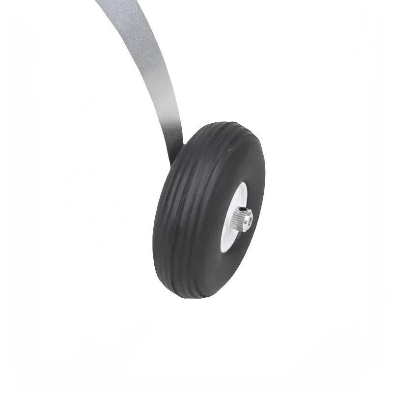 RC Aircraft Landing Gear Wheels – Durable PU Rubber Tires for Fixed Wing Models