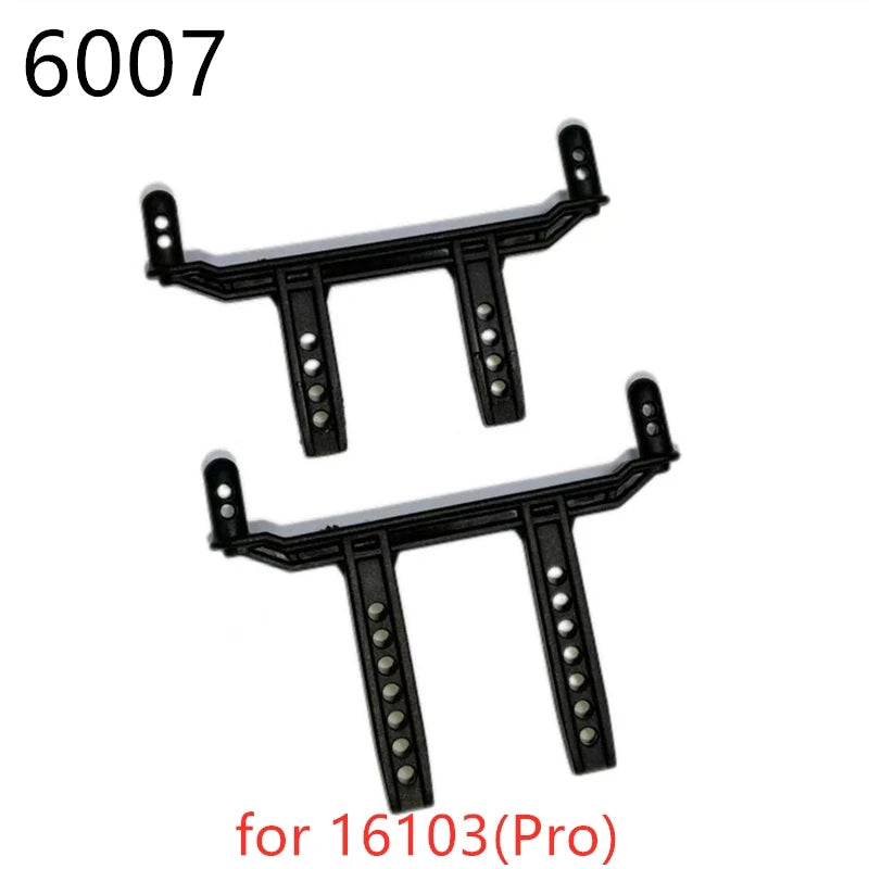 RC Car Spare Parts – Oil Shock Absorbers and Tires for 1/16 Scale Models