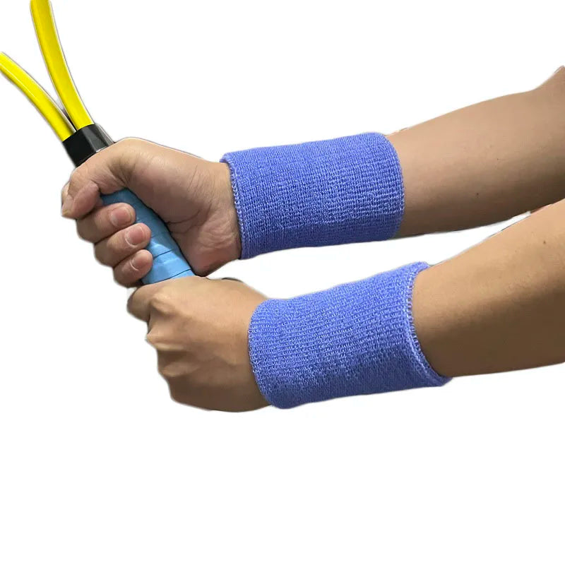 Sports Wristbands – Sweat Absorbing Cotton Wrist Guards for Basketball