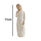 Resin Character Family Statue – Creative Wedding Gift for Home Decor