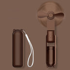 Portable Handheld Turbo Fan – Rechargeable Personal Cooler for Outdoor Travel