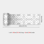 Self-Adhesive Waist Line Stickers – Waterproof Border Mural for Kitchen Decor