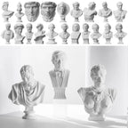 Mini Greek Mythology Bust – Plaster Sculpture for Art Drawing Practice
