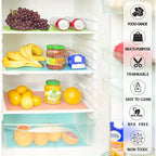 EVA Waterproof Refrigerator Liner Mats – Non-Slip Washable Pads for Kitchen