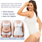 Plus Size Shaper Cami – Built-in Bra Compression Tank for Tummy Control