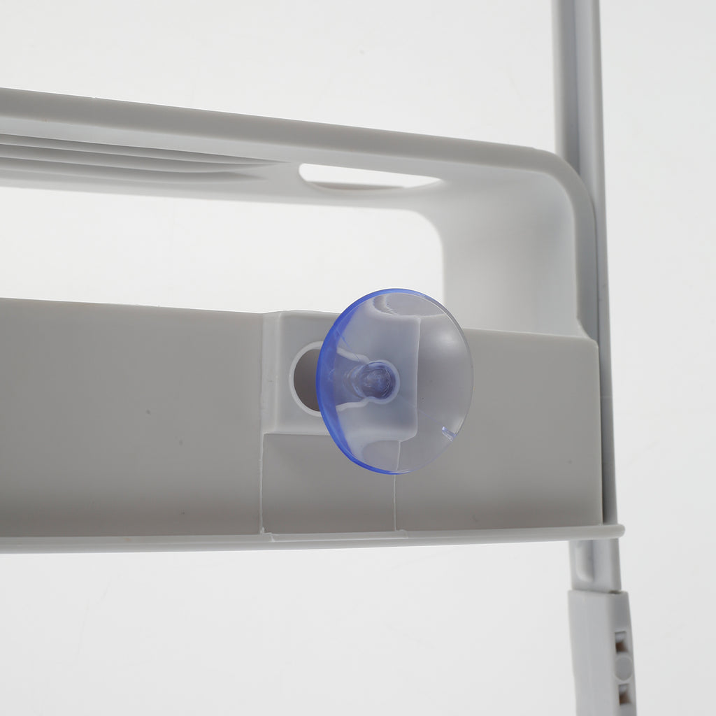 Hanging Bathroom Shelf – Nail-Free Shower Organizer for Shampoo Storage