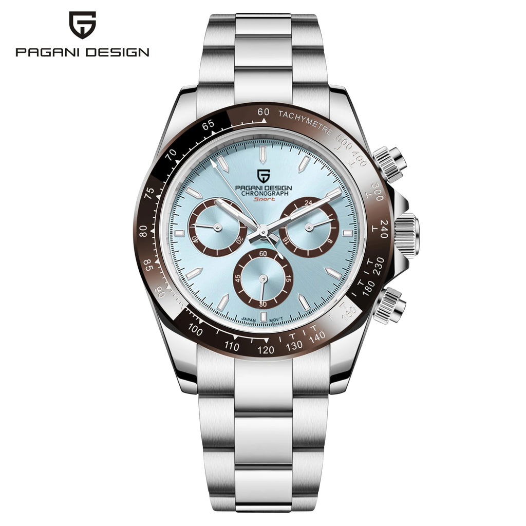 Pagani Design Gold Chronograph – Luxury Quartz Wrist Watch for Men