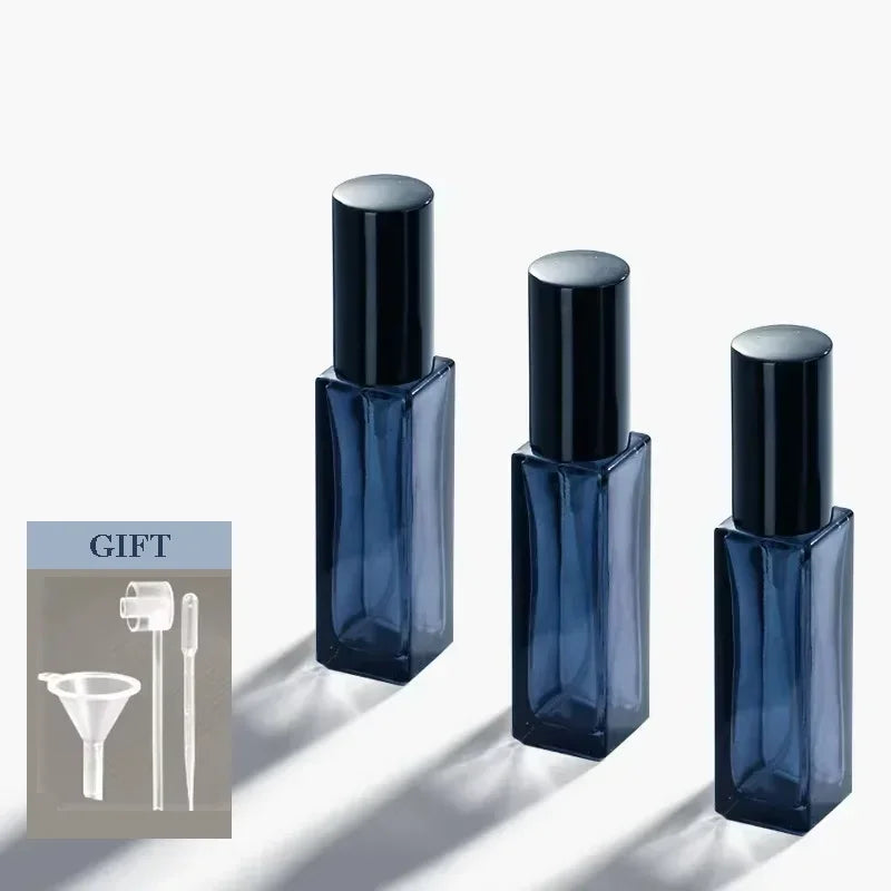 Refillable Glass Perfume Atomizer – 10ml and 20ml Travel Vials for Cosmetics
