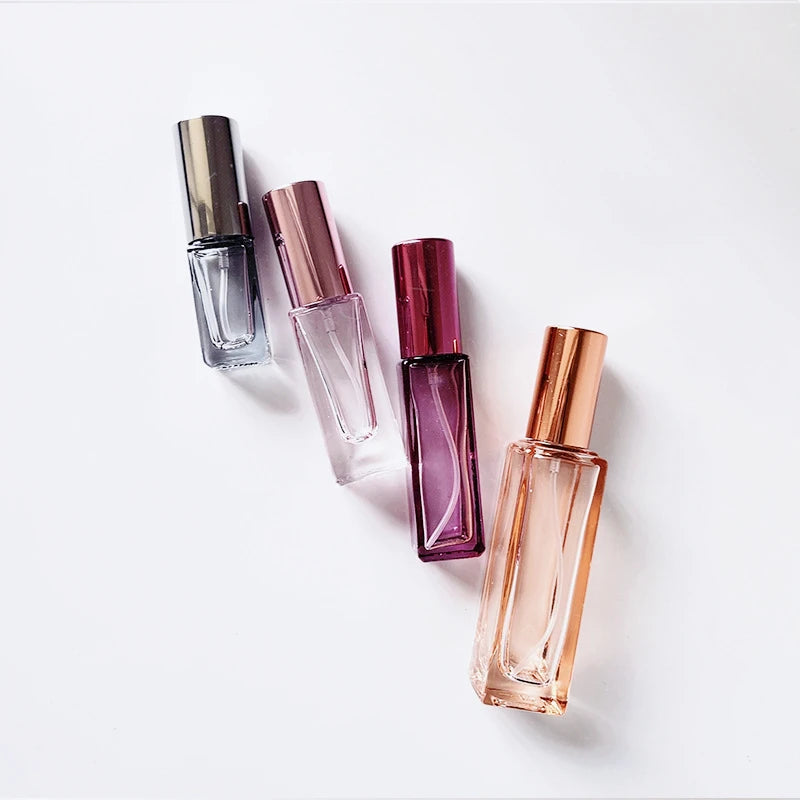 Refillable Glass Perfume Atomizer – 10ml and 20ml Travel Vials for Cosmetics