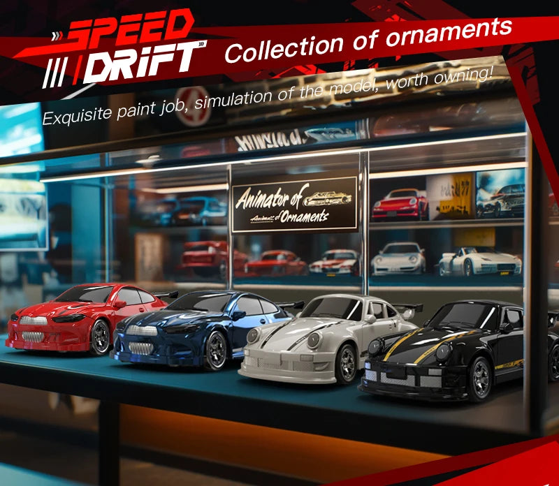 1:64 Drift RC Car – Four-Wheel Drive Racing Toy for Kids