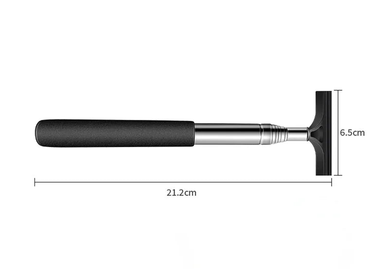 Telescopic Rearview Mirror Wiper – Retractable Glass Cleaner for Car Detailing