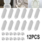 Toilet Seat Bumper Set – Non-Slip Rubber Cushion for Bathroom Fixtures