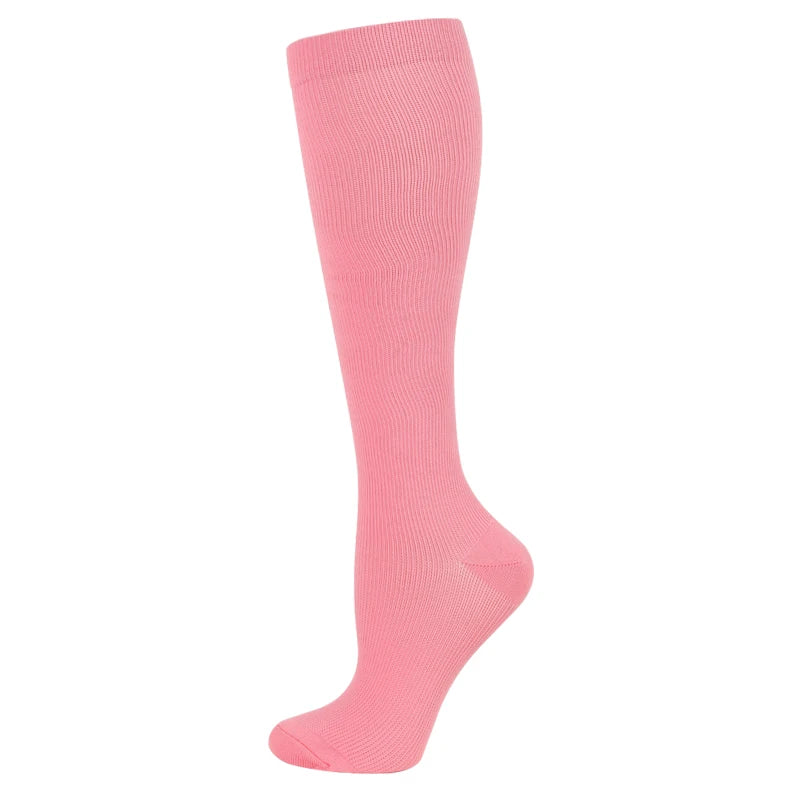 Graduated Compression Stockings – Open Toe Calf Sleeves for Varicose Veins