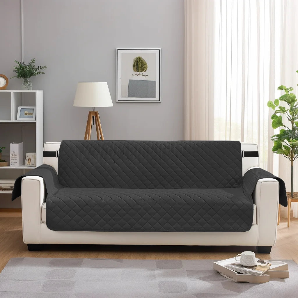 Waterproof Sofa Slipcovers – Non-Slip Elastic Protectors for Kids and Pets