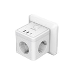 Wall Socket Extender – USB Charging Cube Adapter for Travel and Office
