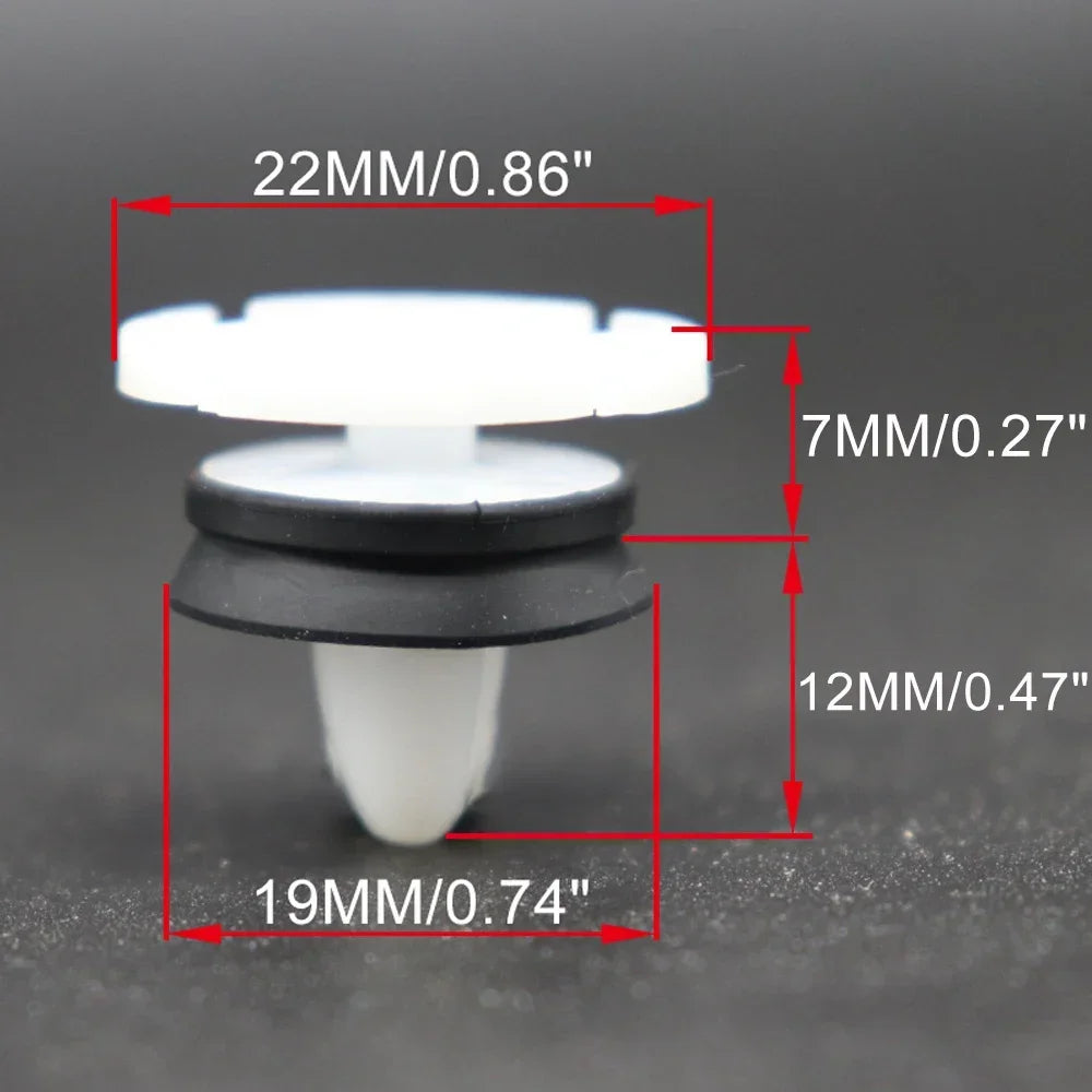 Interior Trim Panel Clips – Automotive Moulding Fasteners for Peugeot and Citroen
