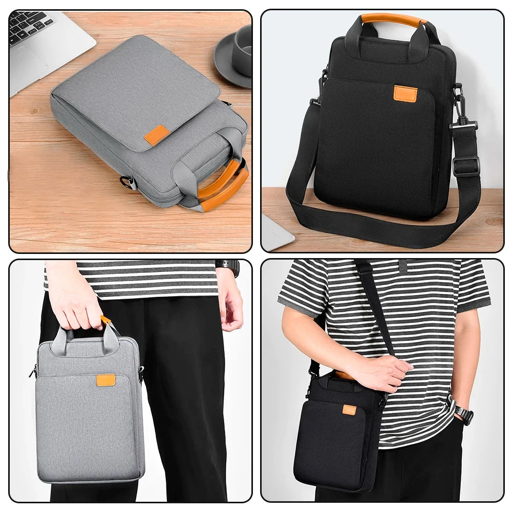Tablet Crossbody Handbag – Protective Storage Case for 9.7-13 Inch Tablets