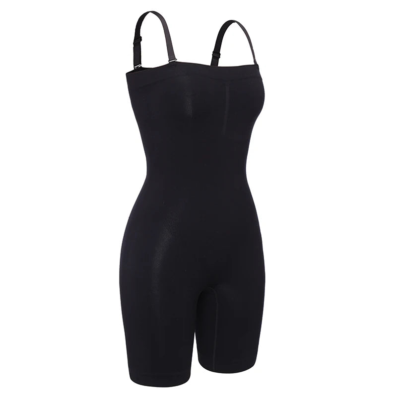 Strapless Shapewear Bodysuit – Tummy Control Body Shaper for Waist Training