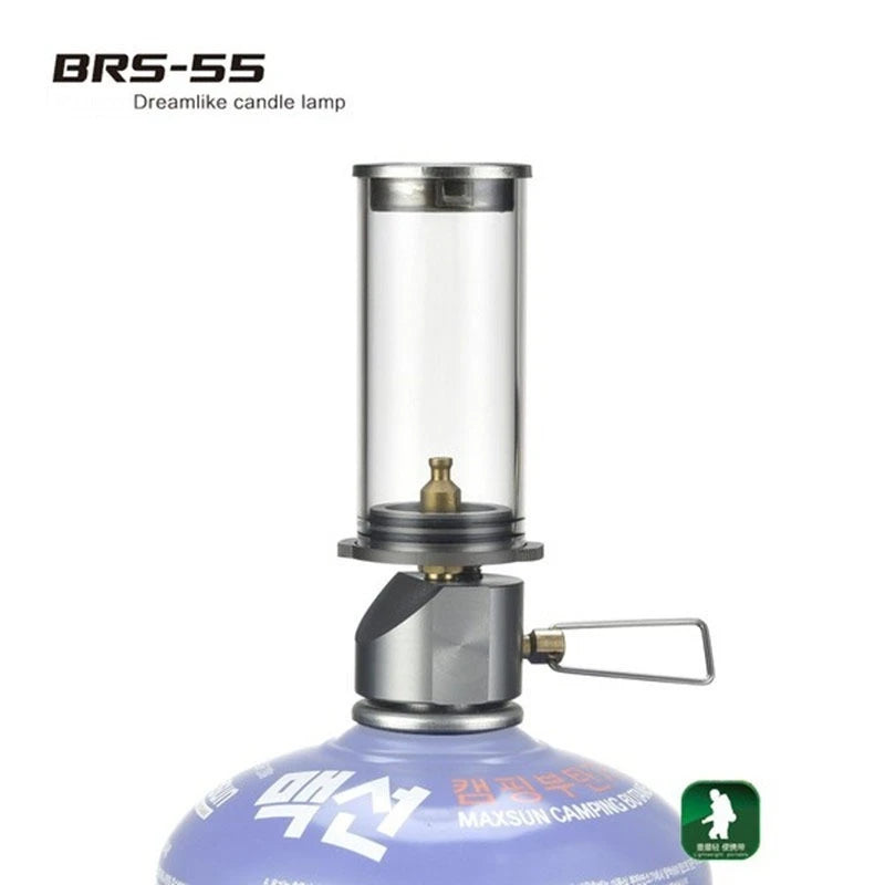 Windproof Gas Camping Lantern – Dreamlike Candlelight for Outdoor Lighting