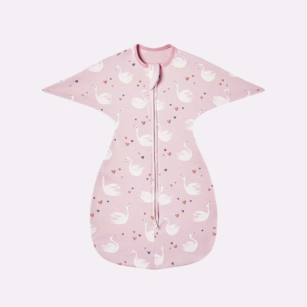 Cotton Baby Sleeping Bag – Anti-Shock Swaddle for Newborn Sleep