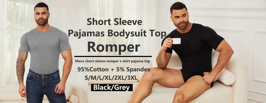 Compression Bodysuit – Slimming Tummy Control Vest for Men Body Shaping