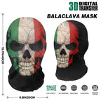 Full Face Skull Animal Mask – Breathable Mesh Headgear for Halloween Cosplay