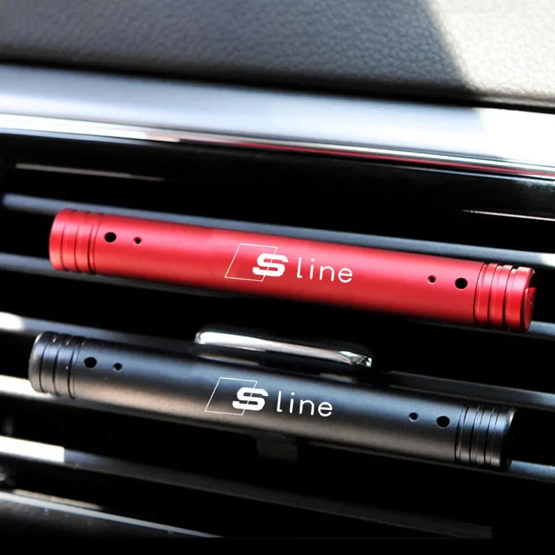 Car Air Vent Perfume Clip – S-Line Logo Aromatherapy Diffuser for Audi Owners