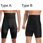 Compression Waist Trainer Shorts – Slimming Body Shaper for Men
