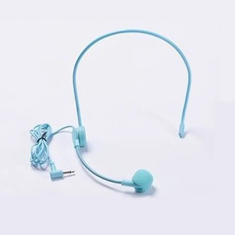 Wired Headset Microphone – Adjustable Hands-free Mic for Teaching Lectures